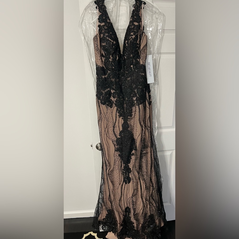 Portia and Scarlett Black Embellished Maxi Dress - Picture 3 of 6